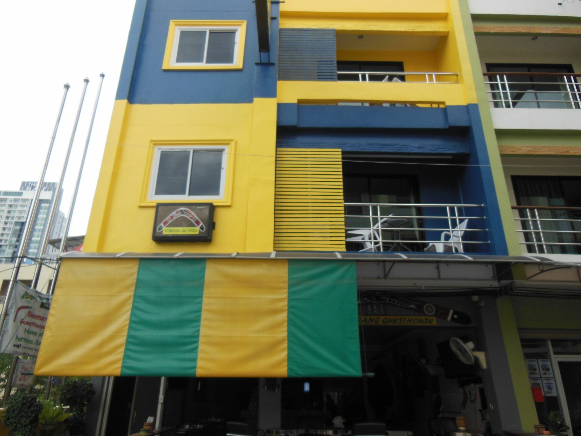 Boomerang Guesthouse And Bar Pattaya Εξωτερικό φωτογραφία